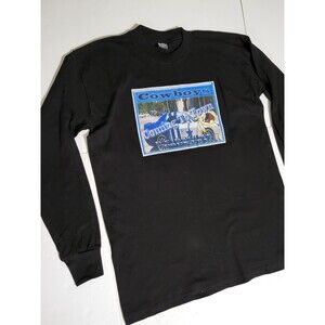 (#6)  Dallas Cowboys Long sleeve Pullover Size Men's 2XL Black
